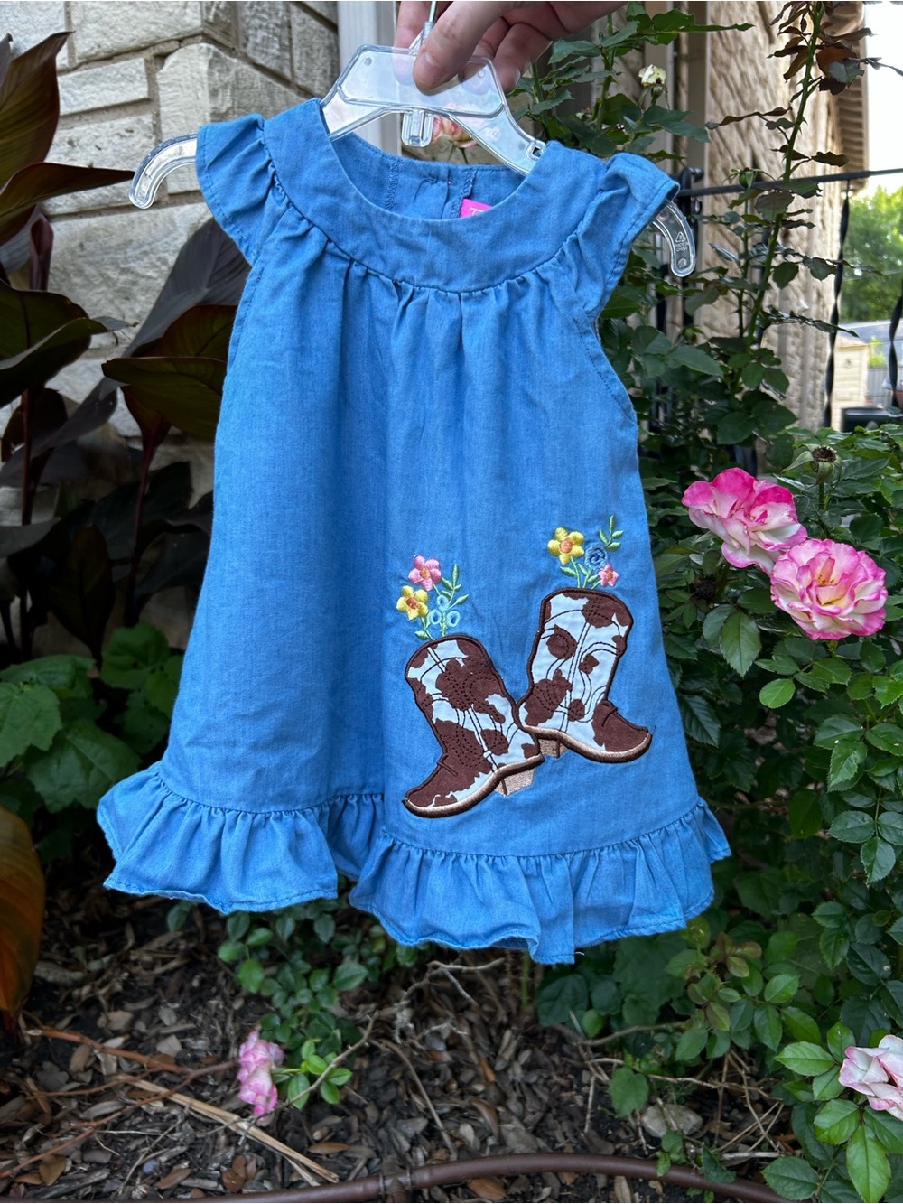 Rodeo Romp Girls Dress - Picture 11 of 11